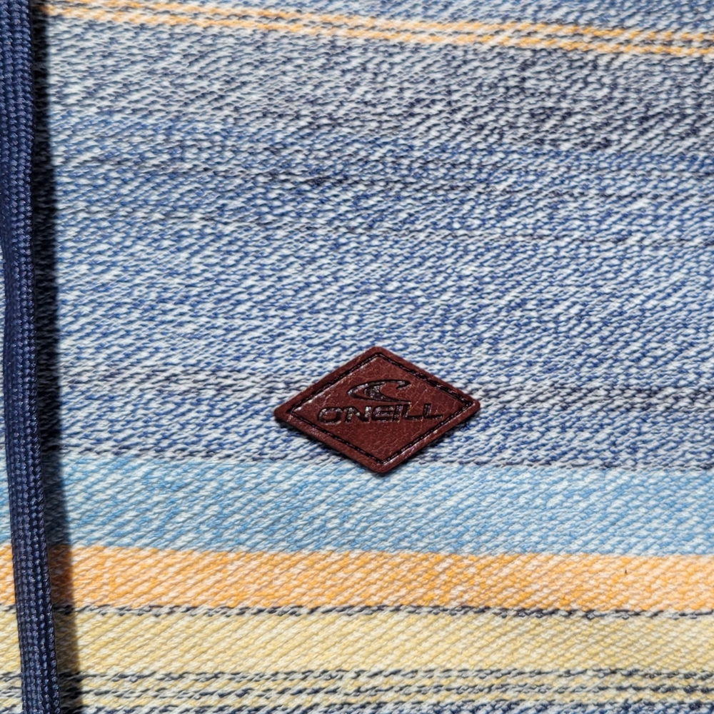 O'Neill Striped Beach Hoodie Rockley Pullover New - Picture 5 of 12